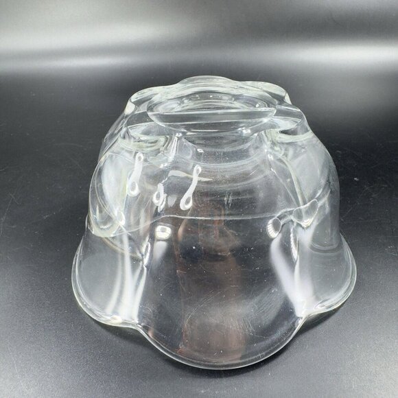 VTG Duncan Miller Glass Co Clear Divided Dish Bowl Footed Vintage Glass Decor - Picture 7 of 15